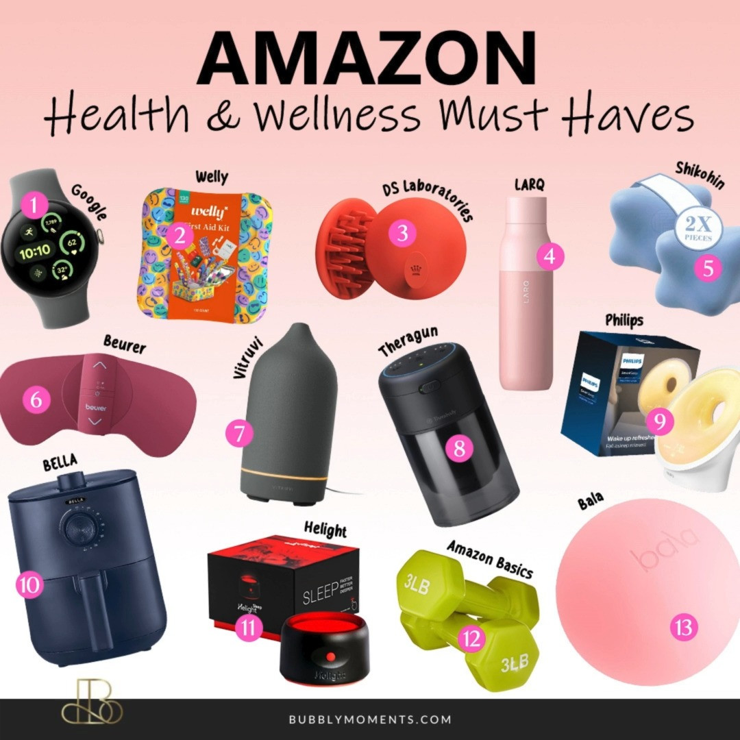 Simple health & wellness must-haves to support an everyday routine 🤍 Easy, practical essentials designed to help you feel more balanced and refreshed throughout the day. Perfect for building healthy habits, simple self-care routines, and making wellness a daily priority.
Save this for later and tap to shop ✨
#LTKselfcare #LTKfitnessgoals #LTKFindsUnder50 #healthandwellness #wellnessessentials #selfcaremusthaves #dailywellness #healthyhabits #wellnessroutine #mindfulliving #amazonfinds  

 