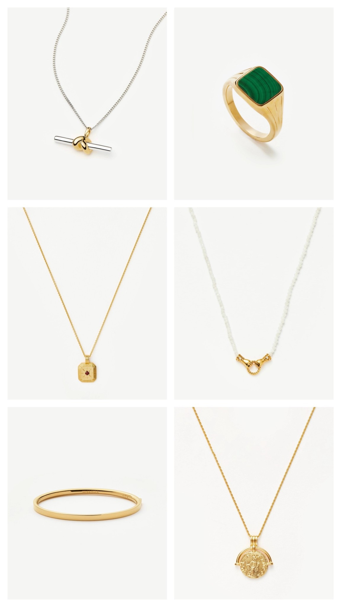 My favorite Missoma pieces are 20% off today with code: spring20