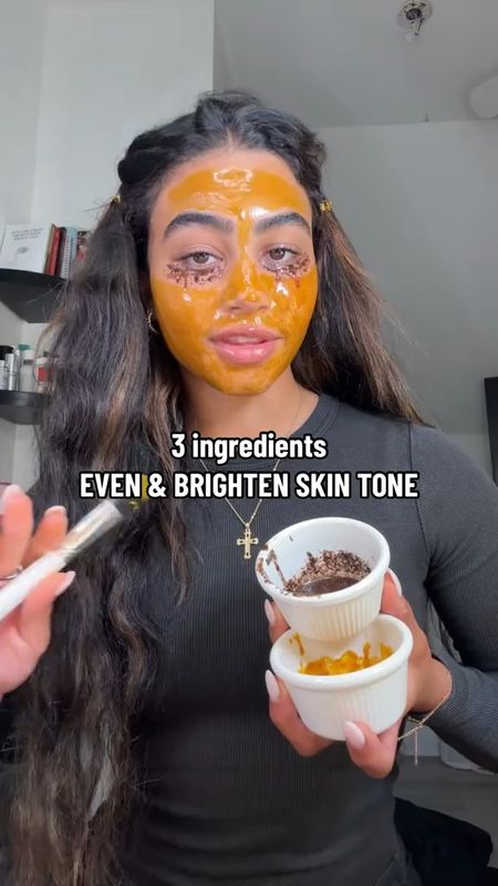 This Indian skincare remedy of turmeric for even skin tone combined with the Korean skincare remedy for boosting circulation under the eyes is incredible 🤎 #evenskintone #darkundereyes #undereyecircles #hyperpigmentation

#LTKBeauty