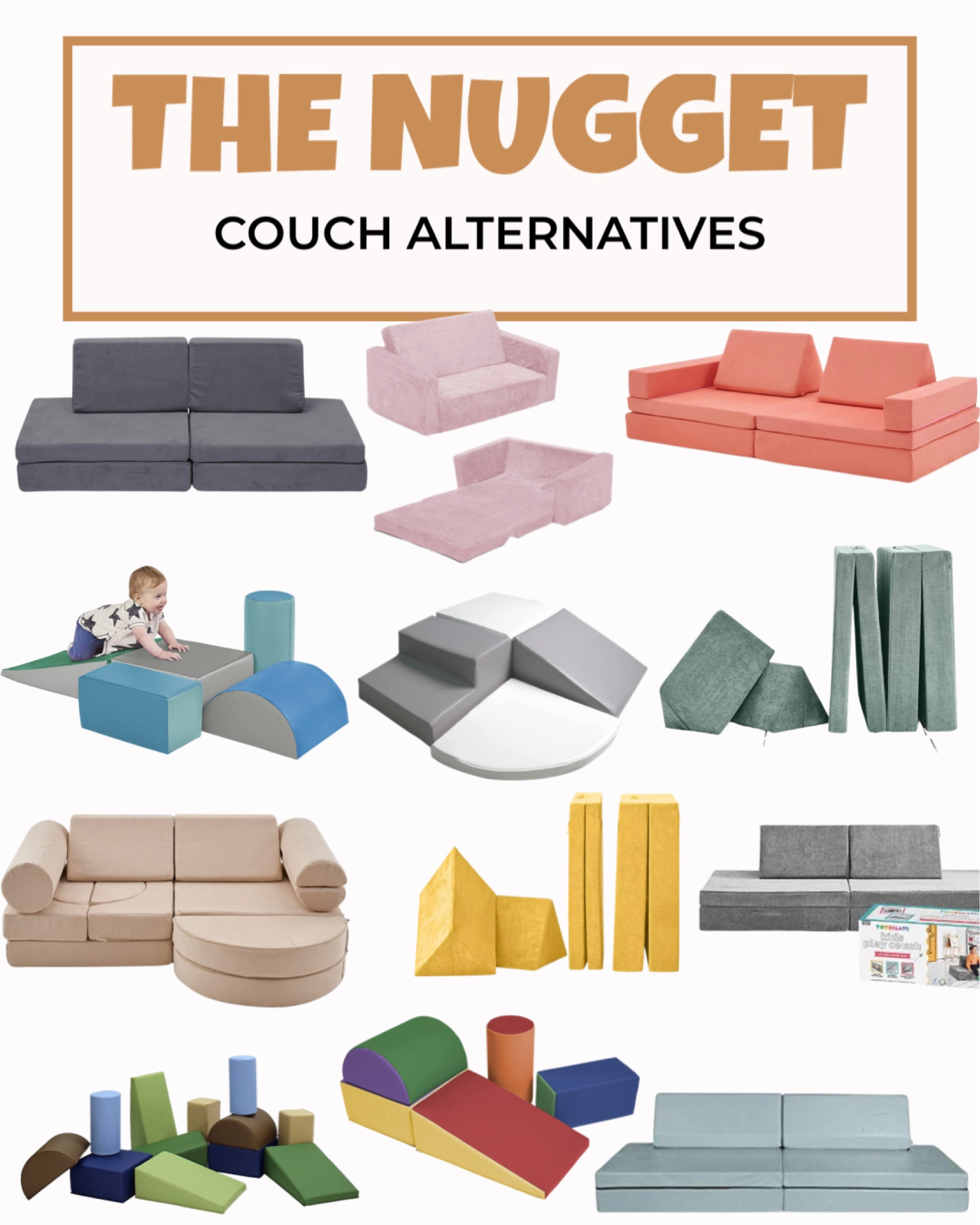 Alternatives and dupes to the NUGGET couch! 

#LTKkids #LTKbaby #LTKFind