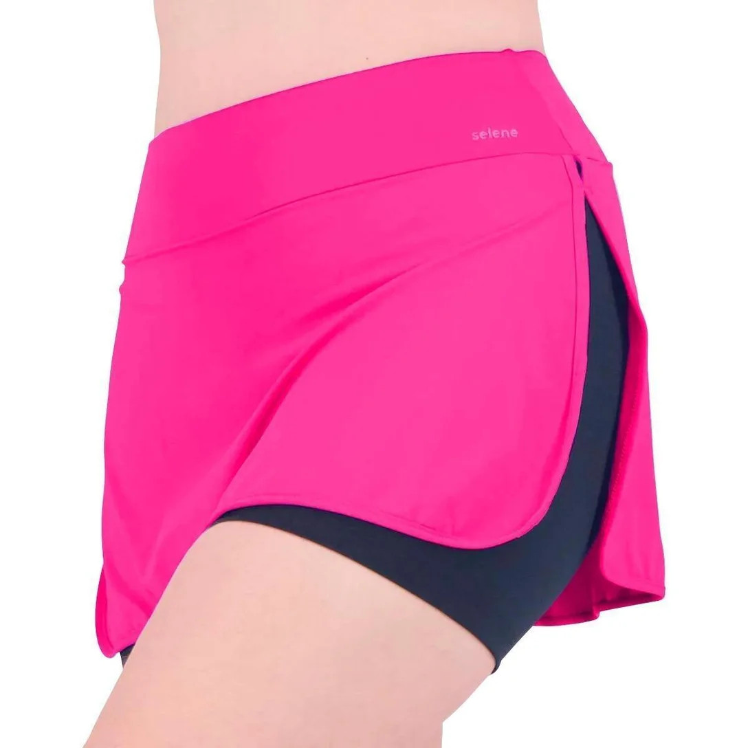 Short Saia Microfibra Sem Transparência Leg Legging Moda Evangélica Bermuda Fitness Academia - ... | Netshoes (BR)