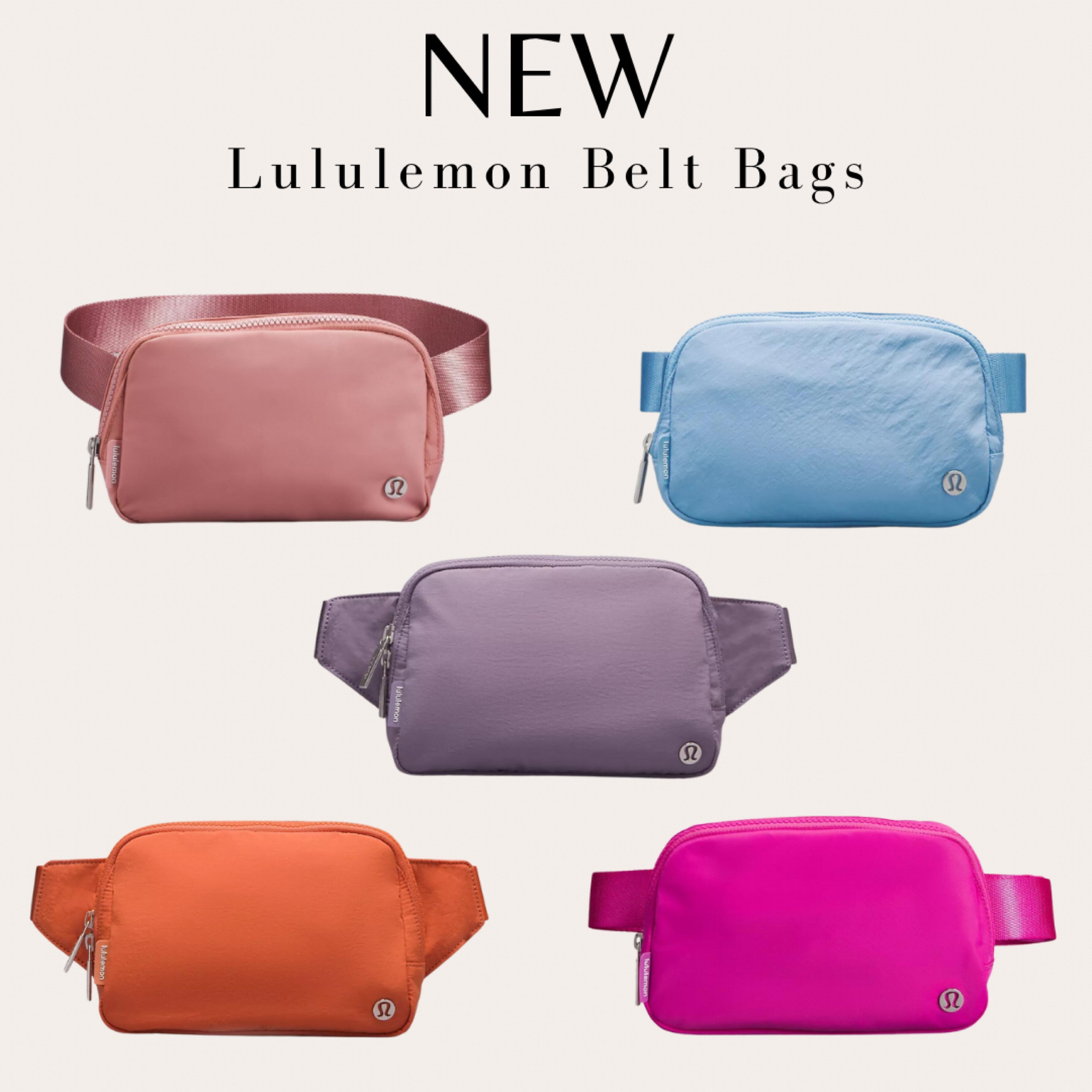 New Lululemon belt bags & colors 

Lululemon, belt bags, Lululemon belt bags, bags

#LTKfindsunder100 #LTKSeasonal