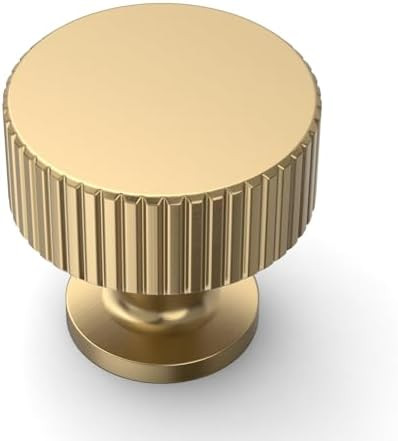 Asidrama 10 Pack Champagne Bronze Kitchen Cabinet Knobs Cabinet Hardware Zinc Knobs for Dresser D... | Amazon (US)