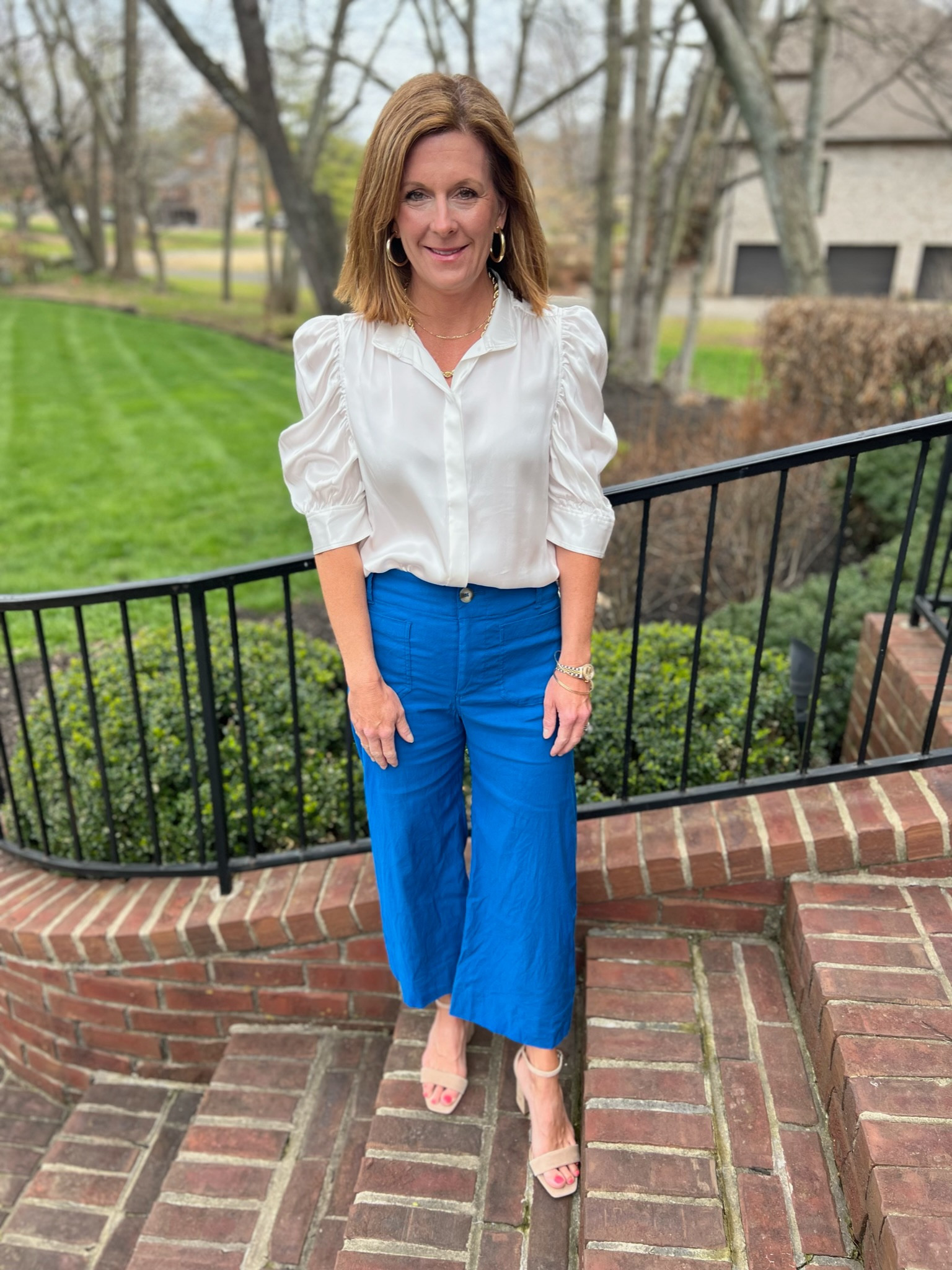 Short Sleeve Blouse + Wide Leg Pants 

So simple, yet so beautiful!

#LTKstyletip #LTKSeasonal #LTKworkwear