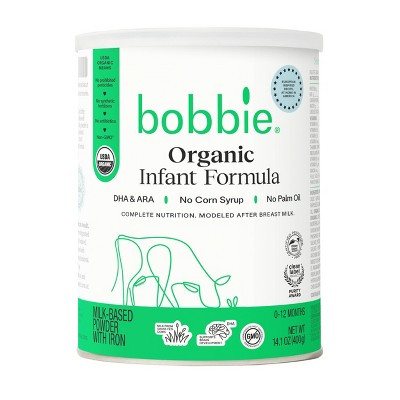 Bobbie Organic Original Infant Formula Powder - 14.1oz | Target