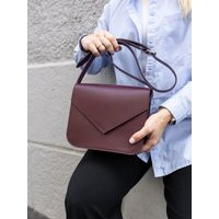 Small Burgundy Handbag, Women Leather Purse, Fall Style Crossbody, Girlfriend Gift, Minimalist Shoulder Bag, Christmas Gift For Mom | Etsy (US)