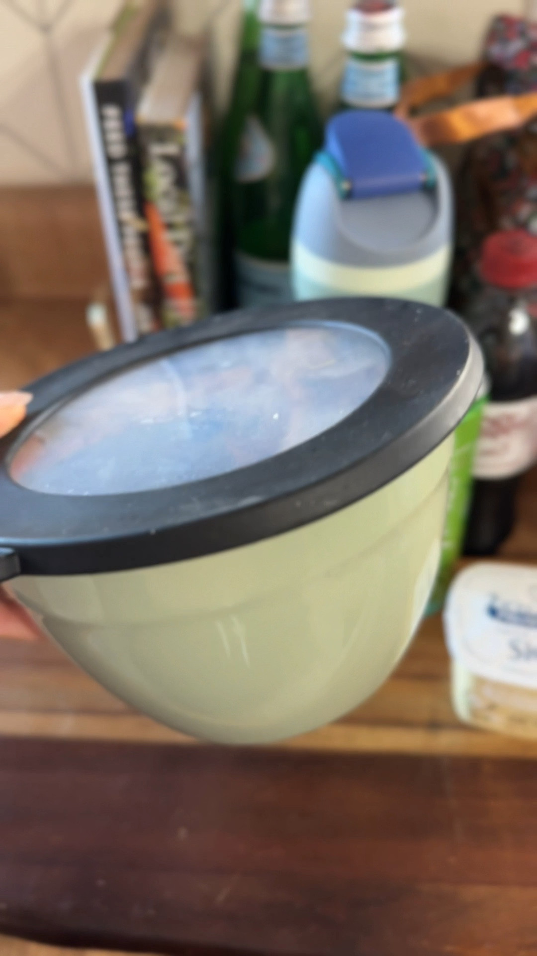 The best container for salads and bowls for packed lunches, work lunches. The top compartment pulls out easily, everything stays cool and the lid is very secure. It comes in so many cute colors too and makes me happier to eat a packed lunch at work. 

#LTKdayinmylife #LTKHome #LTKfoodie