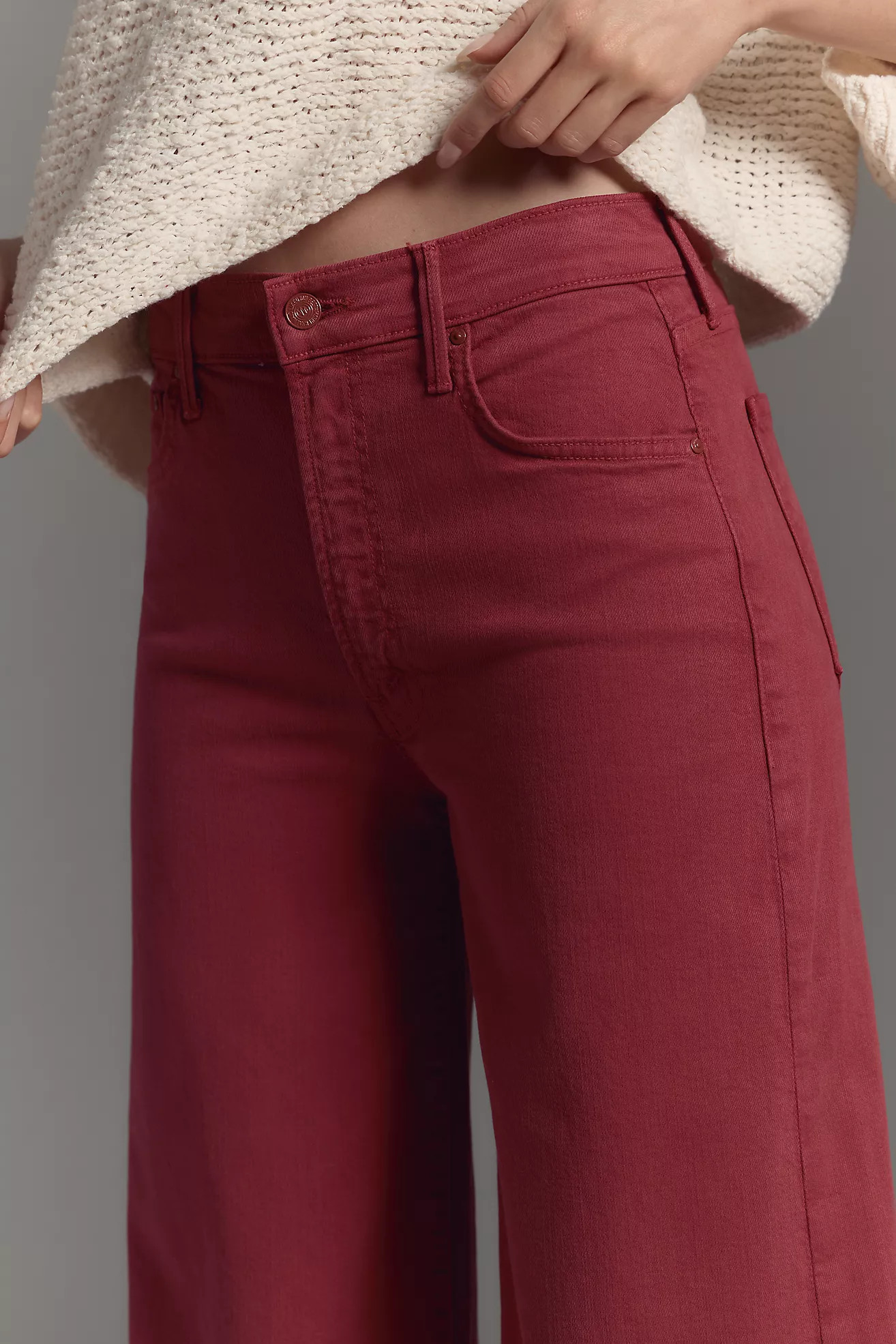 MOTHER The Undercover High-Rise Wide-Leg Jeans | Anthropologie (US)