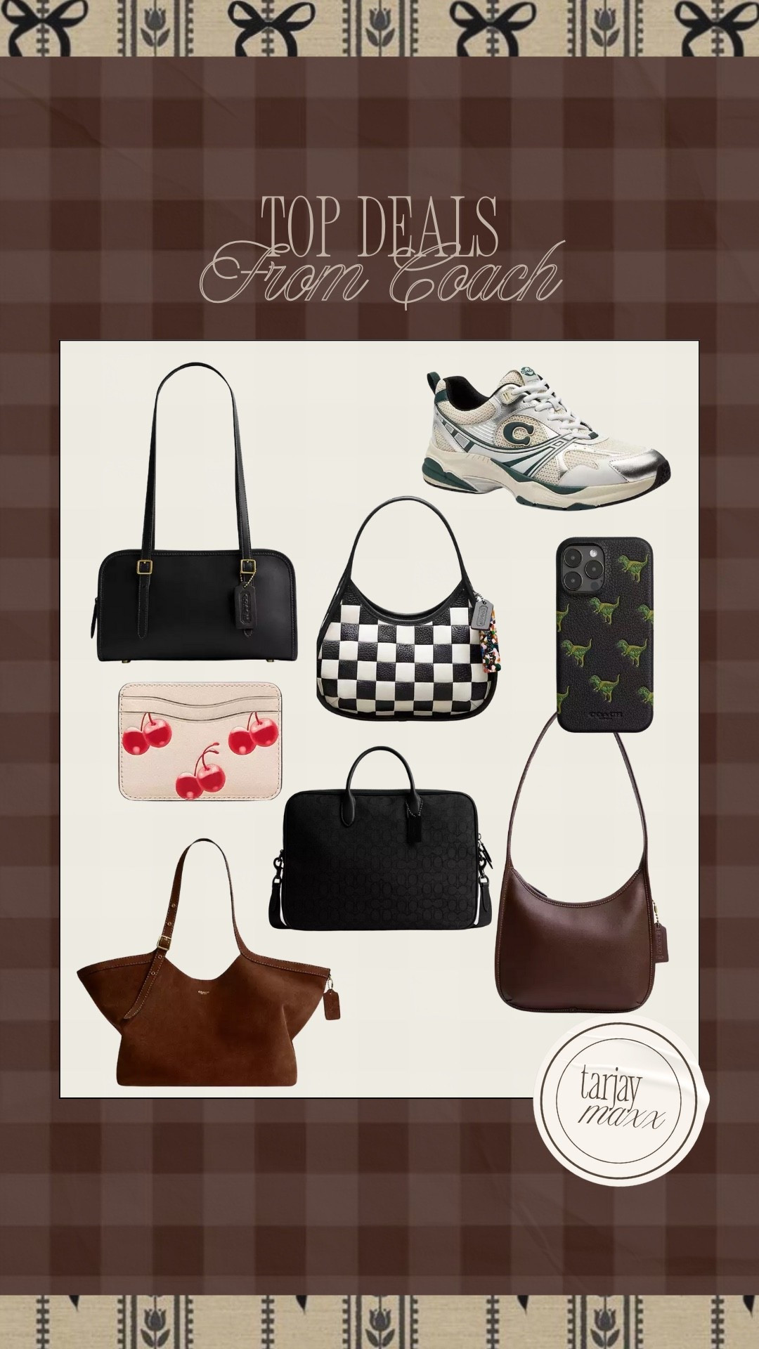 Top COACH deals. The perfect holiday gift picks, winter wardrobe updates, and year-round timeless buys. Scroll to shop your favorites!  target finds, amazon finds, walmart home, affordable home, cb2 dupe, studio mcgee, crate and barrel dupe, pottery barn dupe, home roundup, target home decor, target home, amazon home, walmart finds, martha stewart aesthetic, mongolian cashmere oversized sweater, equestrian style, dinner party, cherry vibe, fall wedding, farm cottage, polka dots, mini desserts, grandmacore home, coach deals, coach bag sale, holiday gifting, winter essentials, everyday bag edit, luxe for less, best seller bags, Black Friday, Black Friday deals coach Brooklyn bag coach empire bag

#LTKGiftGuide #LTKCyberWeek #LTKHoliday