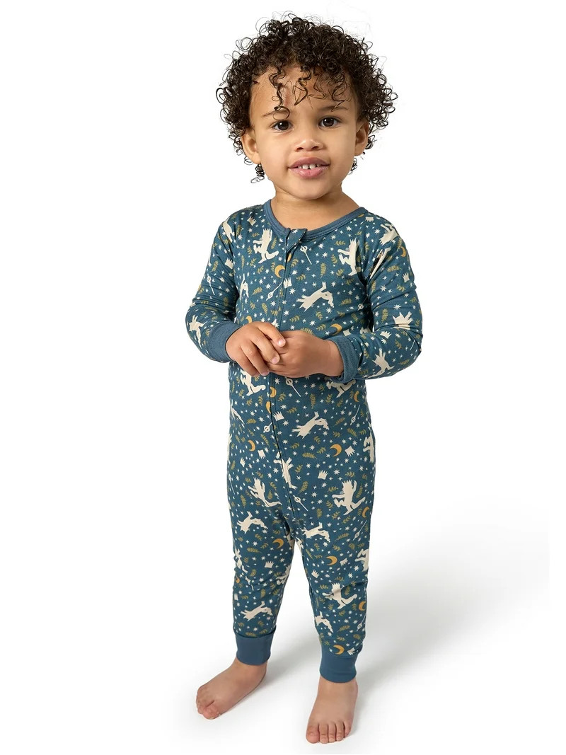 Modern Moments x Where the Wild Things Are Baby and Toddler Neutral Pajama Sleeper, One-Piece, Si... | Walmart (US)