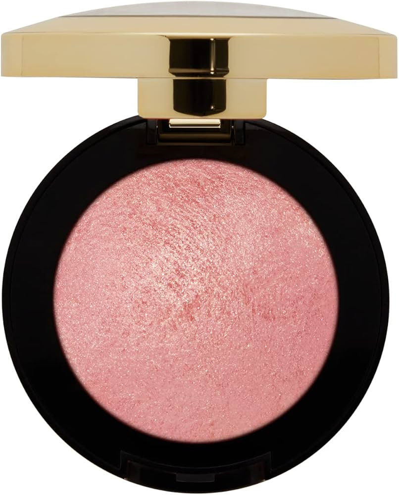 Milani Baked Blush - Dolce Pink (0.12 Ounce) Cruelty-Free Powder Blush - Shape, Contour & Highlig... | Amazon (US)