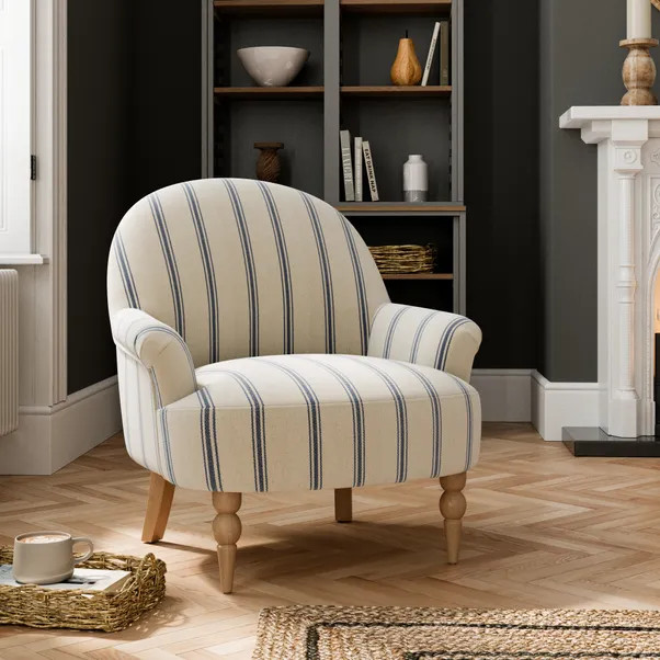 Petit Folkstone Stripe Armchair | Dunelm (migrated)