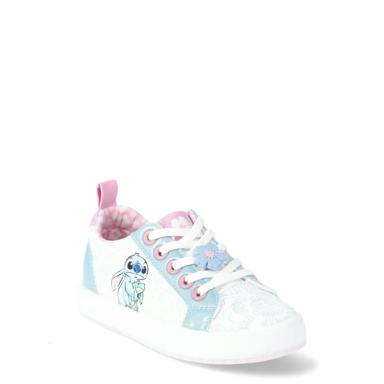 Disney Stitch Toddler Girls Slip-On Court Sneakers | Walmart (US)