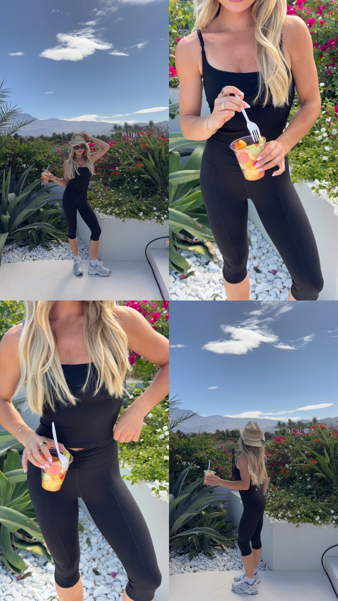 comfiest @Vuori US fit today🤍💘 loveee the capris omg 

#LTKootd #LTKFestival #LTKdayinmylife