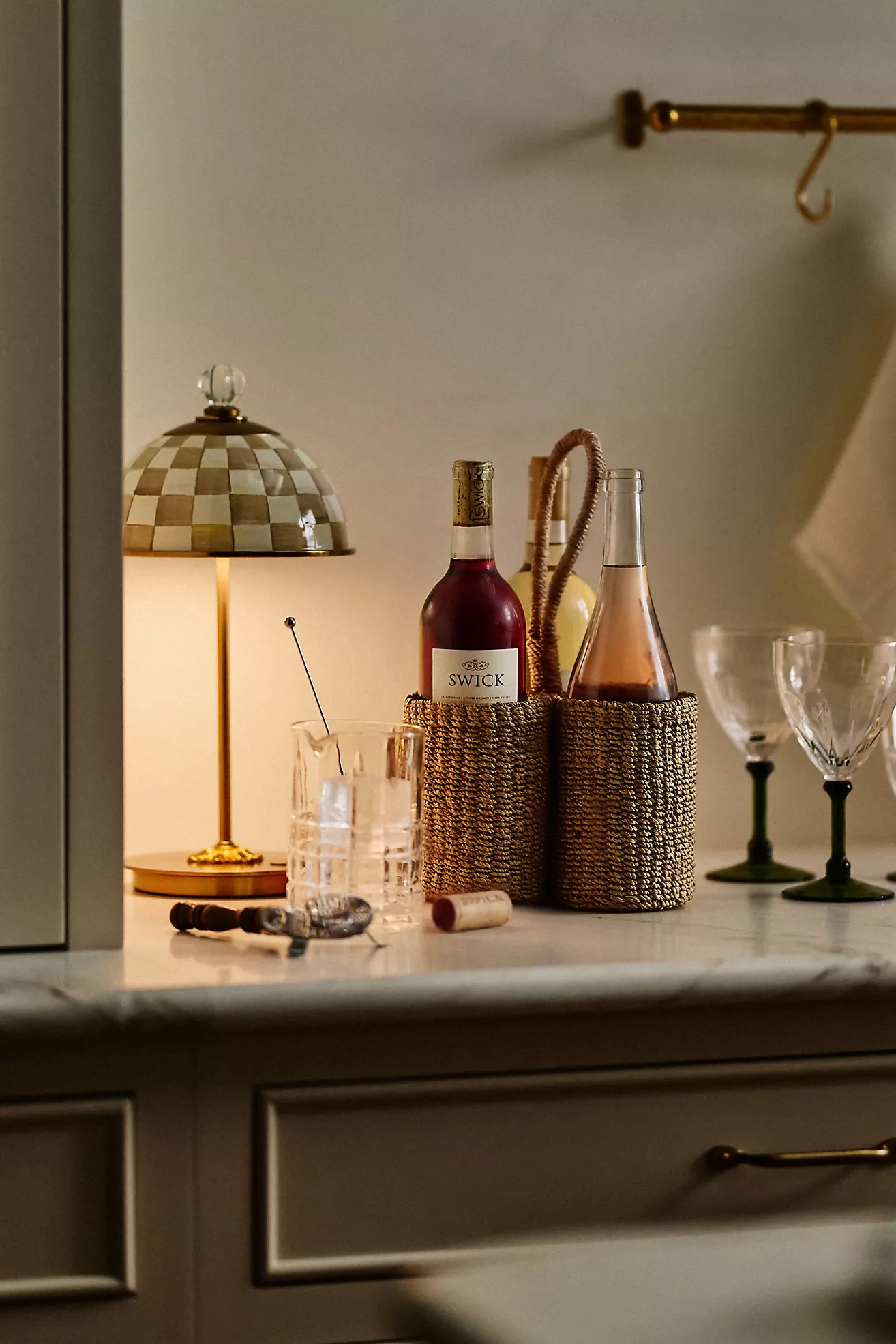 Voru Wine Bottle Holder | Anthropologie (US)