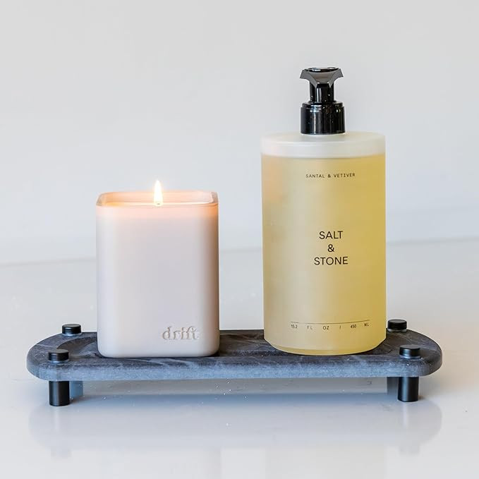 Premium Sink Caddy – Water-Absorbing Diatomaceous Earth Tray for Sink, Elevated Stainless Steel... | Amazon (US)