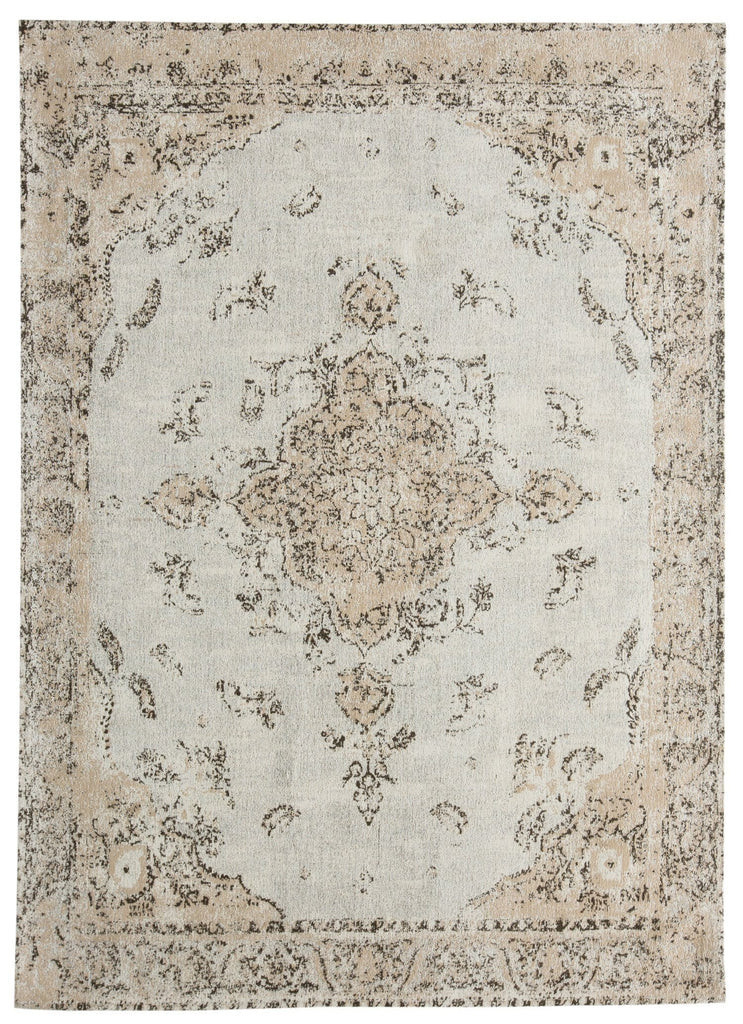 Helena White and Peach Turkish Style Distressed Rug - Miss Amara | Miss Amara (US)