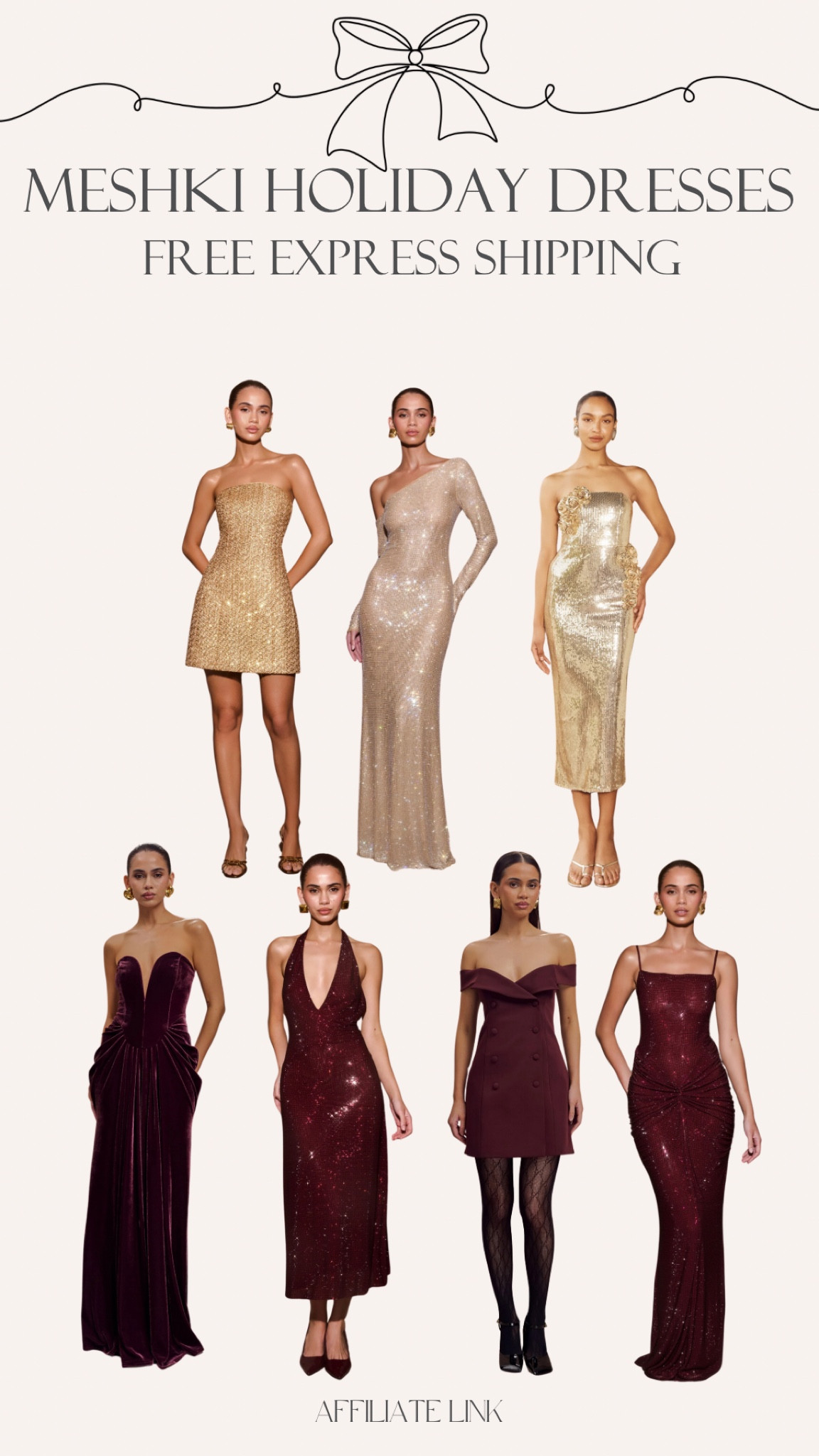 The perfect holiday dresses! 

Free expedited shipping for 24 hours only! 

#LTKSeasonal #LTKStyleTip #LTKHoliday