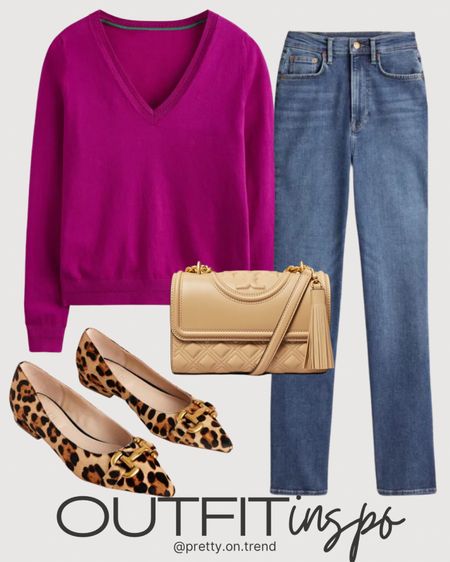 Bold sweater and leopard print shoes 

#LTKSeasonal #LTKstyletip #LTKworkwear