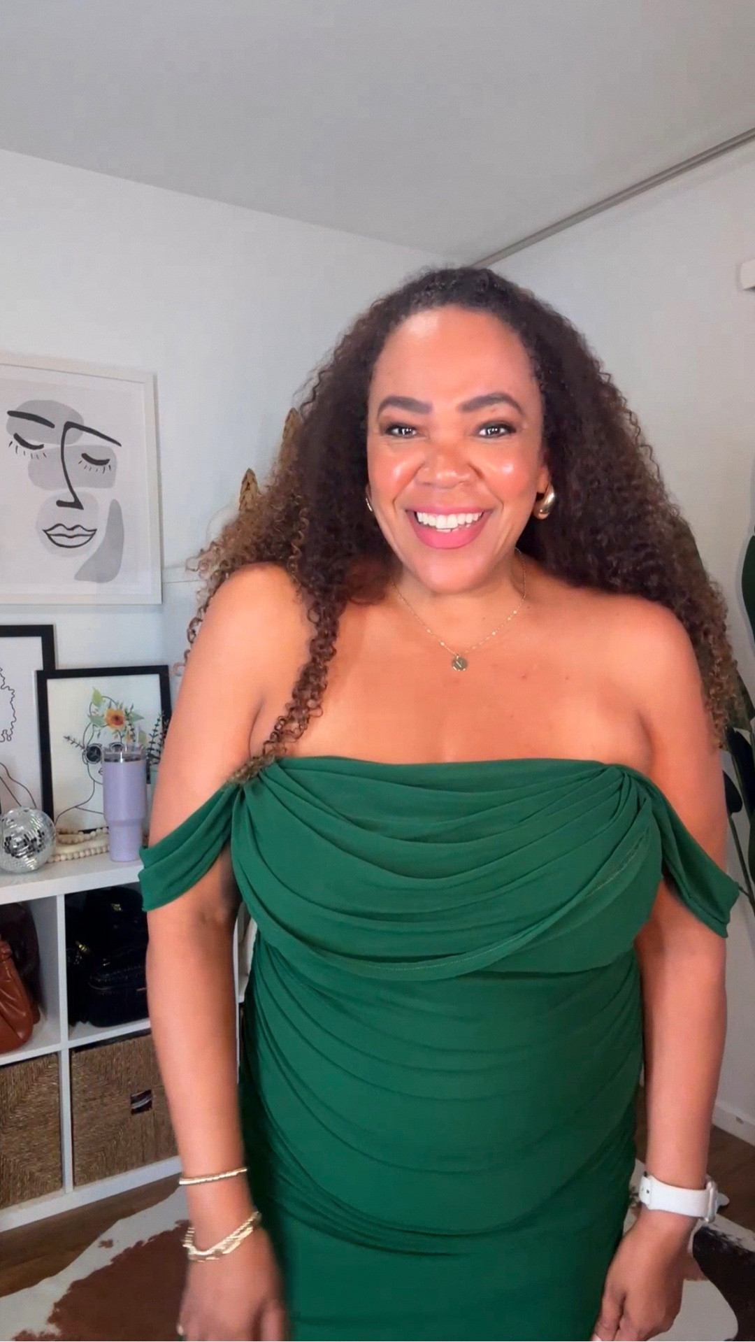 Pretty bodycon dress! This is from my shopping livestream on Amazon Live 🎥

#LTKOver40 #LTKMidsize