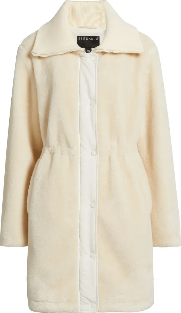 Bernardo Super Soft Faux Shearling Coat | Nordstrom | Nordstrom