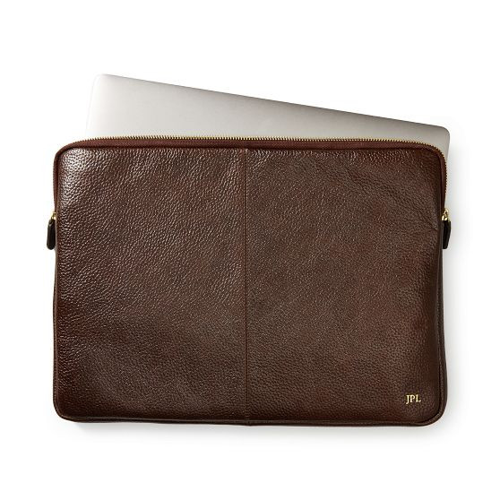 Harvey Leather Laptop Case | Mark and Graham