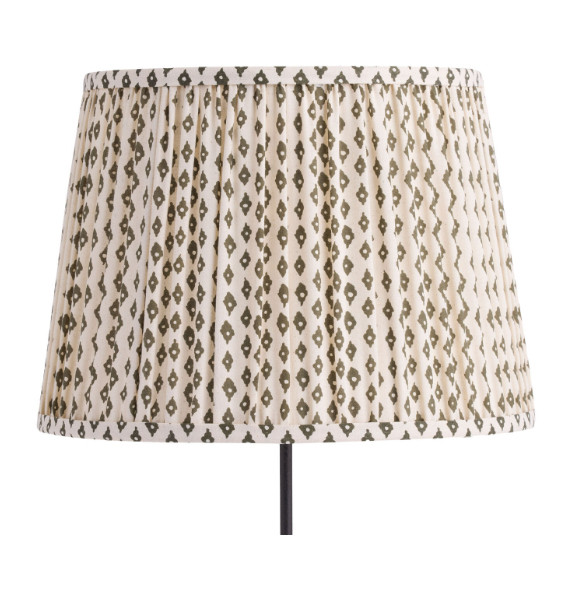 Fun, affordable pleated lampshade!  

 