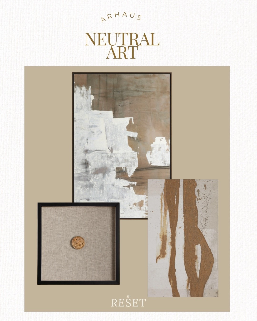 High end neutral art I am loving for 2026! 

#LTKHome
