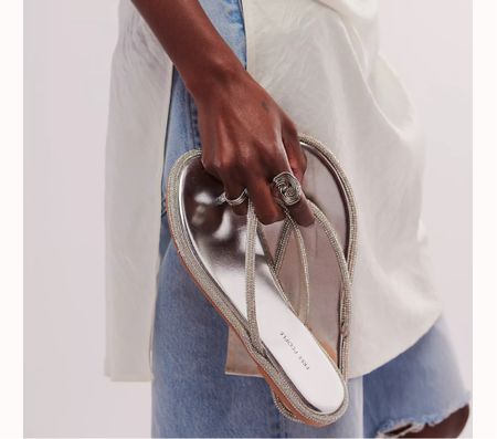 2 shiny pairs of silver sandals for Summer 

#LTKfindsunder100 #LTKSeasonal #LTKover40