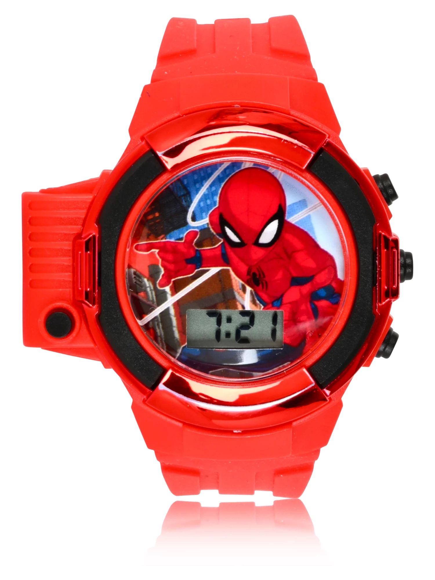 SPIDERMAN LCD WATCH WITH SIDE FLASHLIGHT - Walmart.com | Walmart (US)