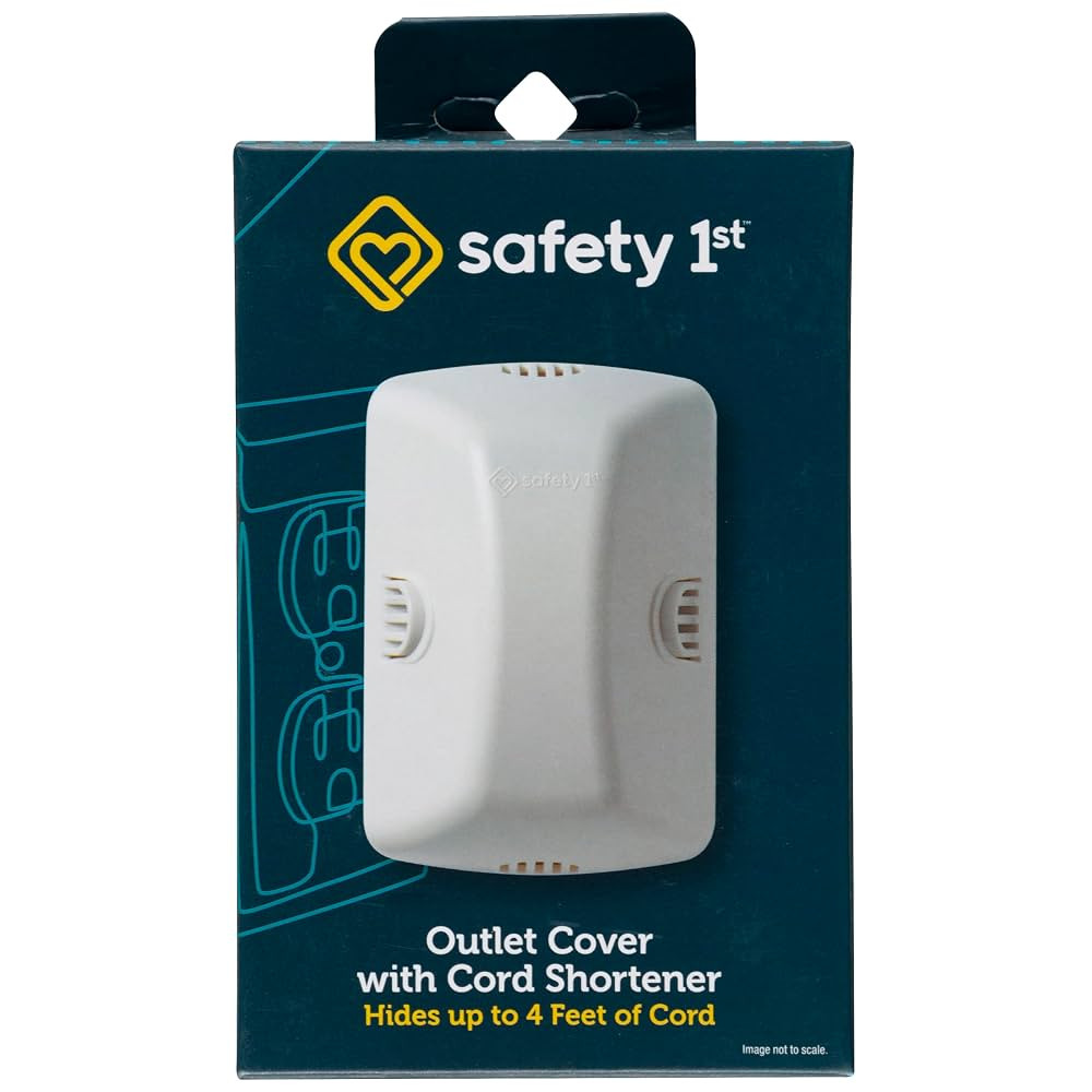 Safety 1st Outlet Cover with Cord Shortener for Baby Proofing | Amazon (US)