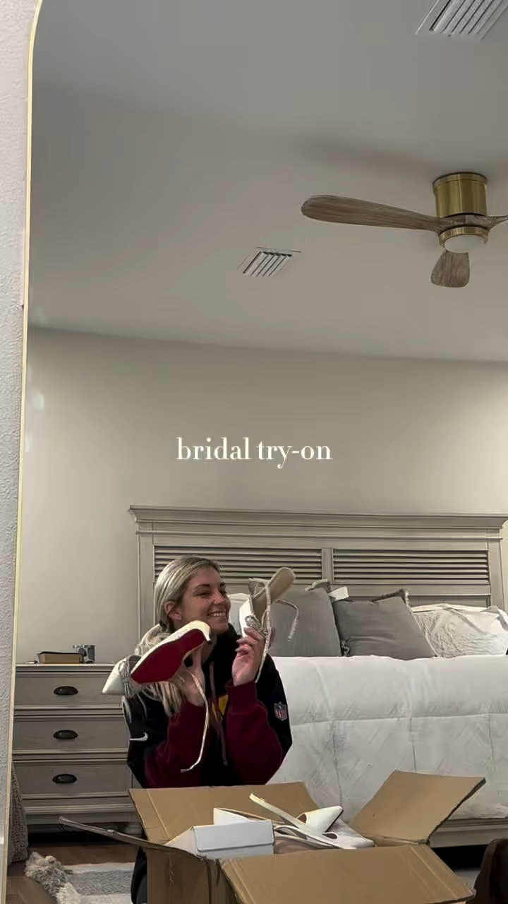 part 1 of trying on a million different bridal dresses & accessories👰🏼‍♀️ 🤭

what should I keep??


White dress, engagement dress, 2025 bride, 2026 bride, engagement dress inspo, wedding haul, bridal haul, white heels, wedding heels 

#LTKParties #LTKStyleTip #LTKWatchNow