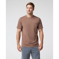 Vuori Men's Feather Pocket T-Shirt | Clove | Medium | Vuori Clothing (US & Canada)