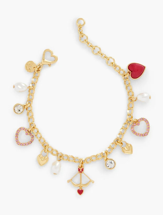 Lovestruck Charm Bracelet | Talbots