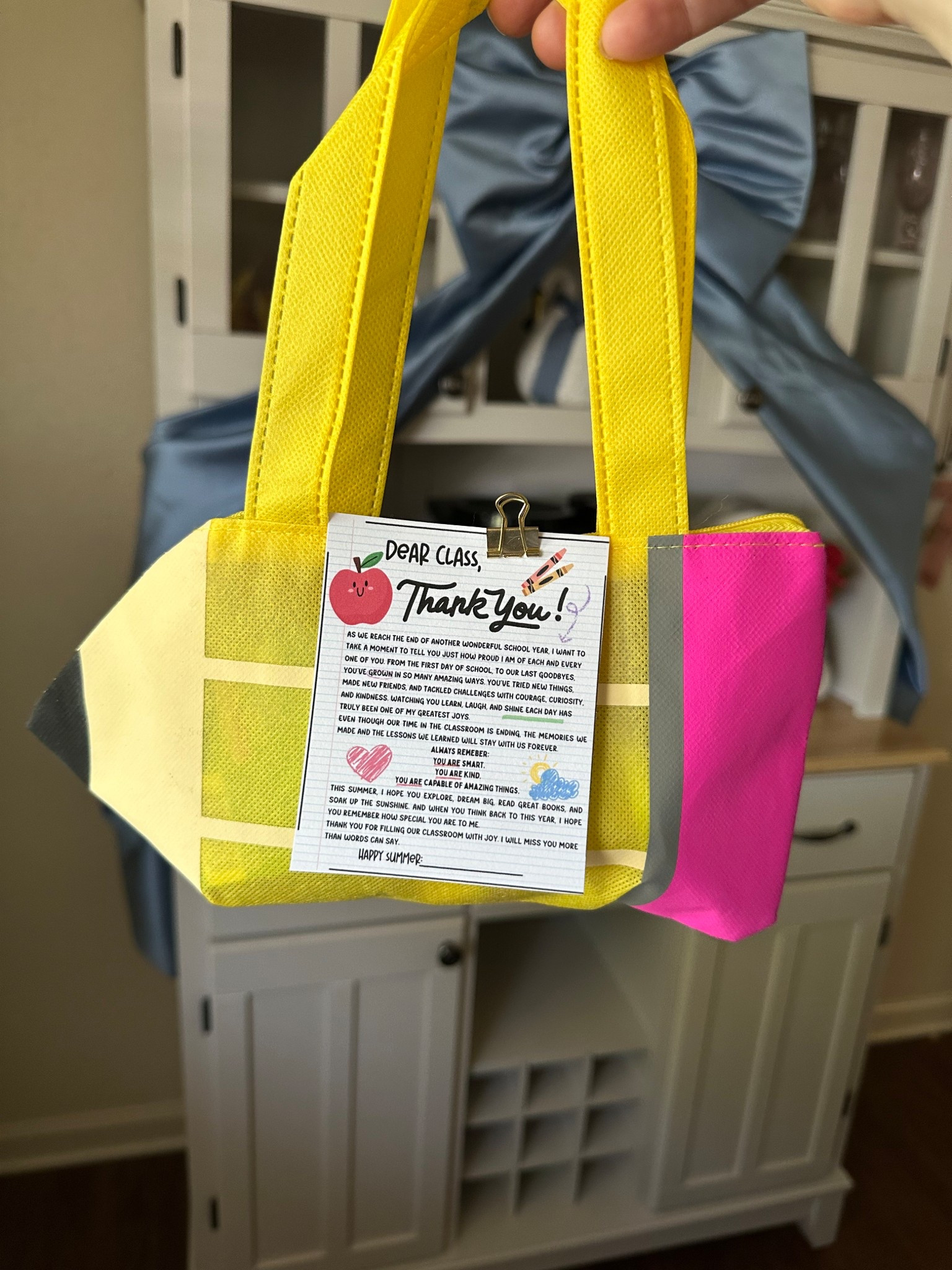 What a perfect little bag for end of the school year gifts! Obsessed! I added in some Crayola crayons, Playdoh and a snack. Topped it off with a FREE printable.

#LTKGiftGuide #LTKKids #LTKFamily