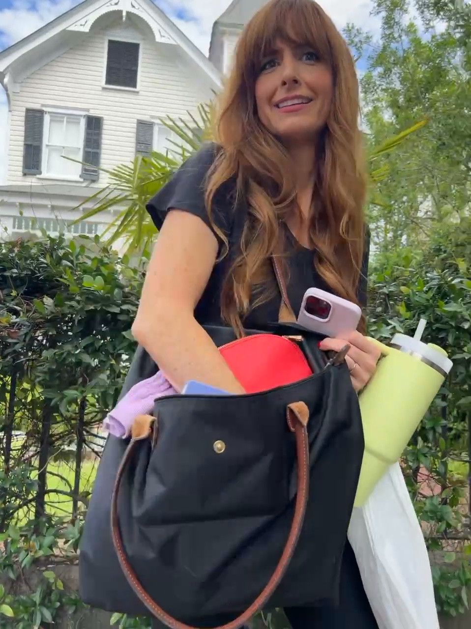 We’re a mess most of the time. But we keep the essentials close at hand. 