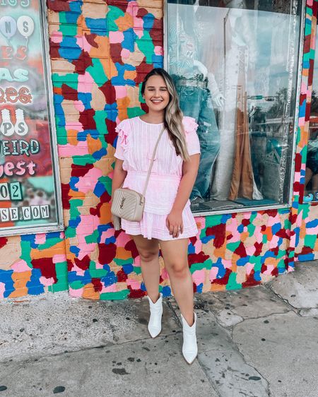 Cinco de Mayo outfits - love shack fancy dress - pink dresses - white cowboy boots - nashville outfits - austin outfits - YSL purse - Mother’s Day gift guide - designer gifts for mom - baby shower guest dress - cocktail dresses - bachelorette party outfits 

#LTKwedding #LTKSeasonal #LTKGiftGuide