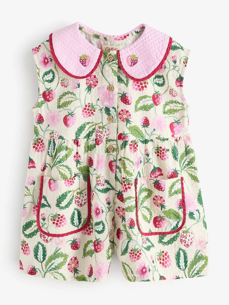 Green/Pink Cath Kidston Playsuit (3mths-7yrs) | Next US