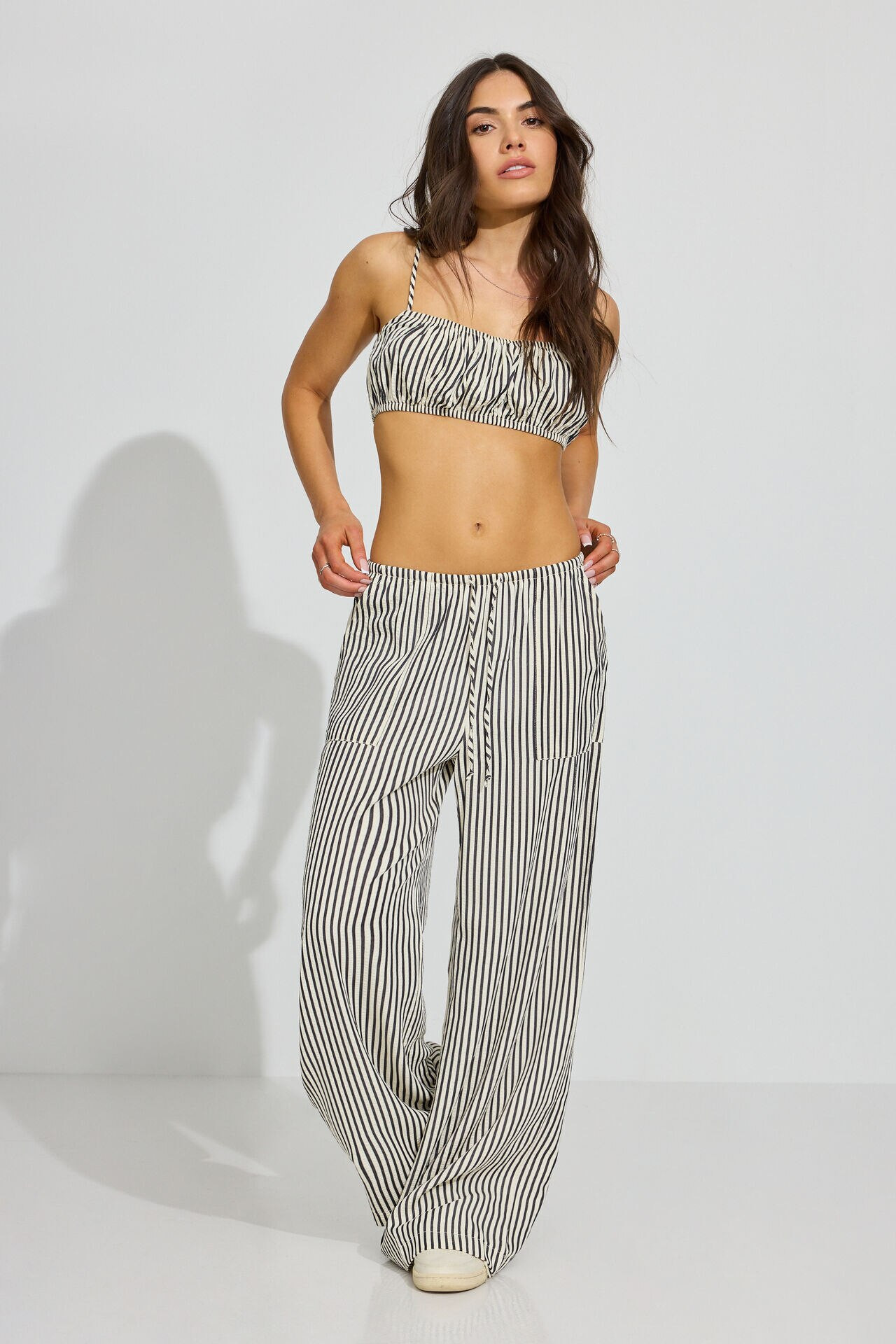 Striped Pull-On Pants | Garage Clothing