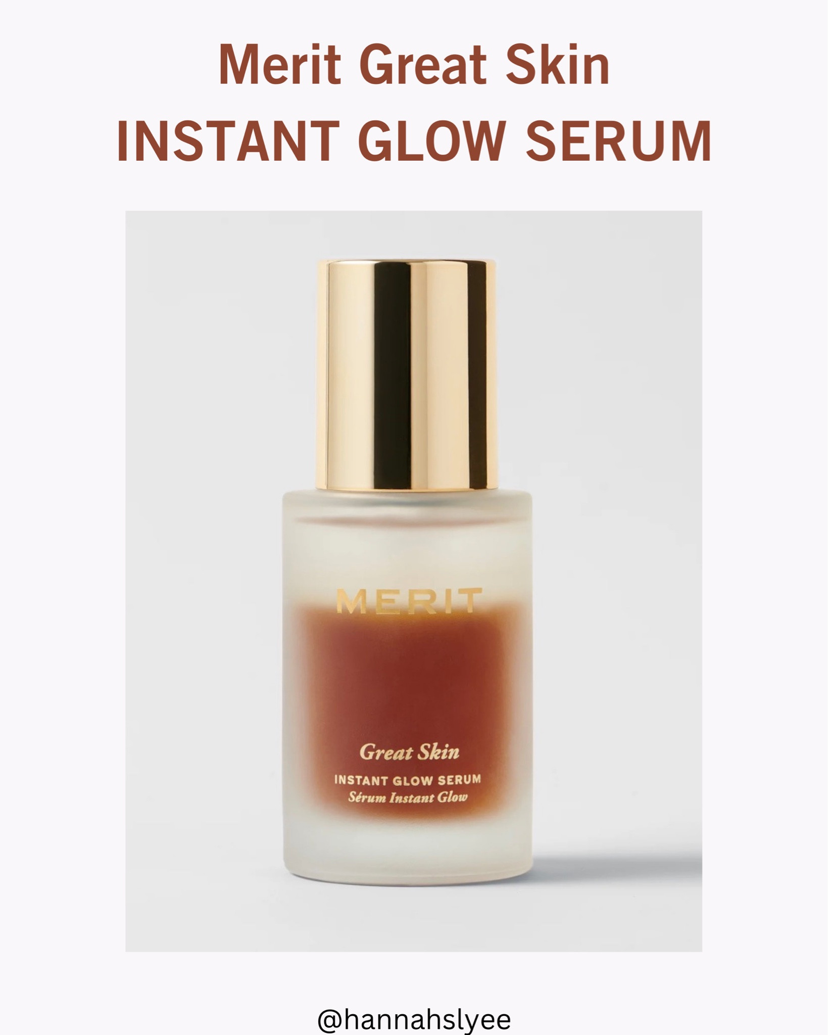 Merit instant glow serum 

#LTKsalealert #LTKFind #LTKbeauty