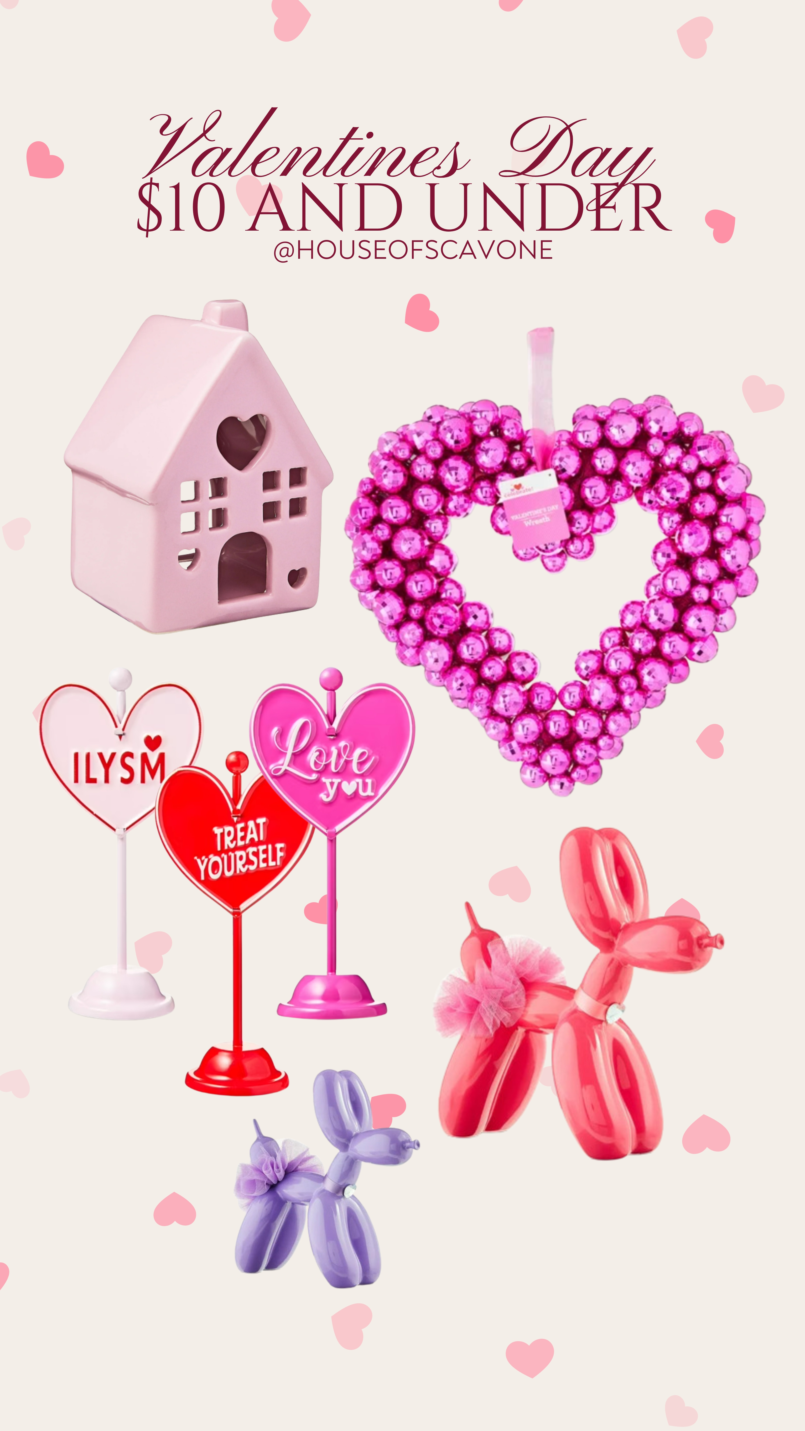 Valentines Day Finds and decor for $10 and under! 
#iywyk #valentinesdaydecor #vdaydecor  

 #LTKSeasonal #LTKHome