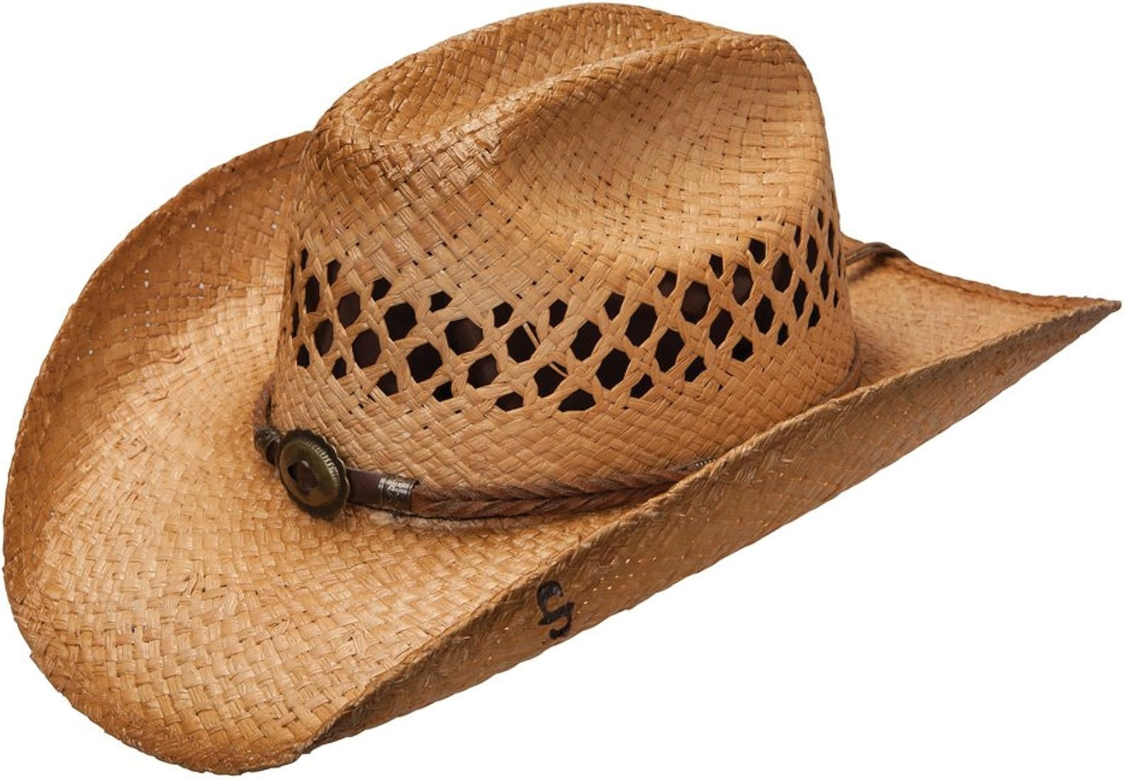Stetson & Dobbs OSBGRV-7436 Mens Big River Hats, Brown - 7 3/4 | Amazon (US)