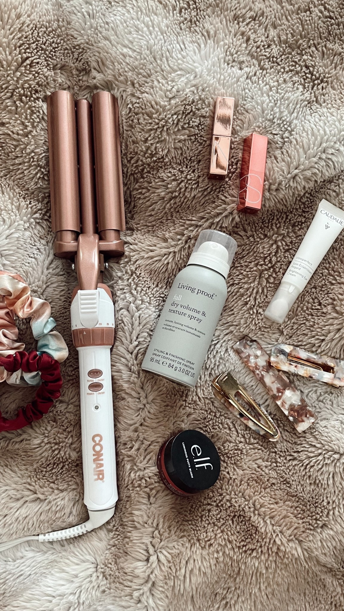 Summer items I’m loving lately! Especially crimped “mermaid” hair & new NARS lip balms 🙌🏼💕 #beauty #summerfaves #hairfavorites #hairtools #summerbeauty 

#LTKFindsUnder50 #LTKBeauty #LTKSummerEdit