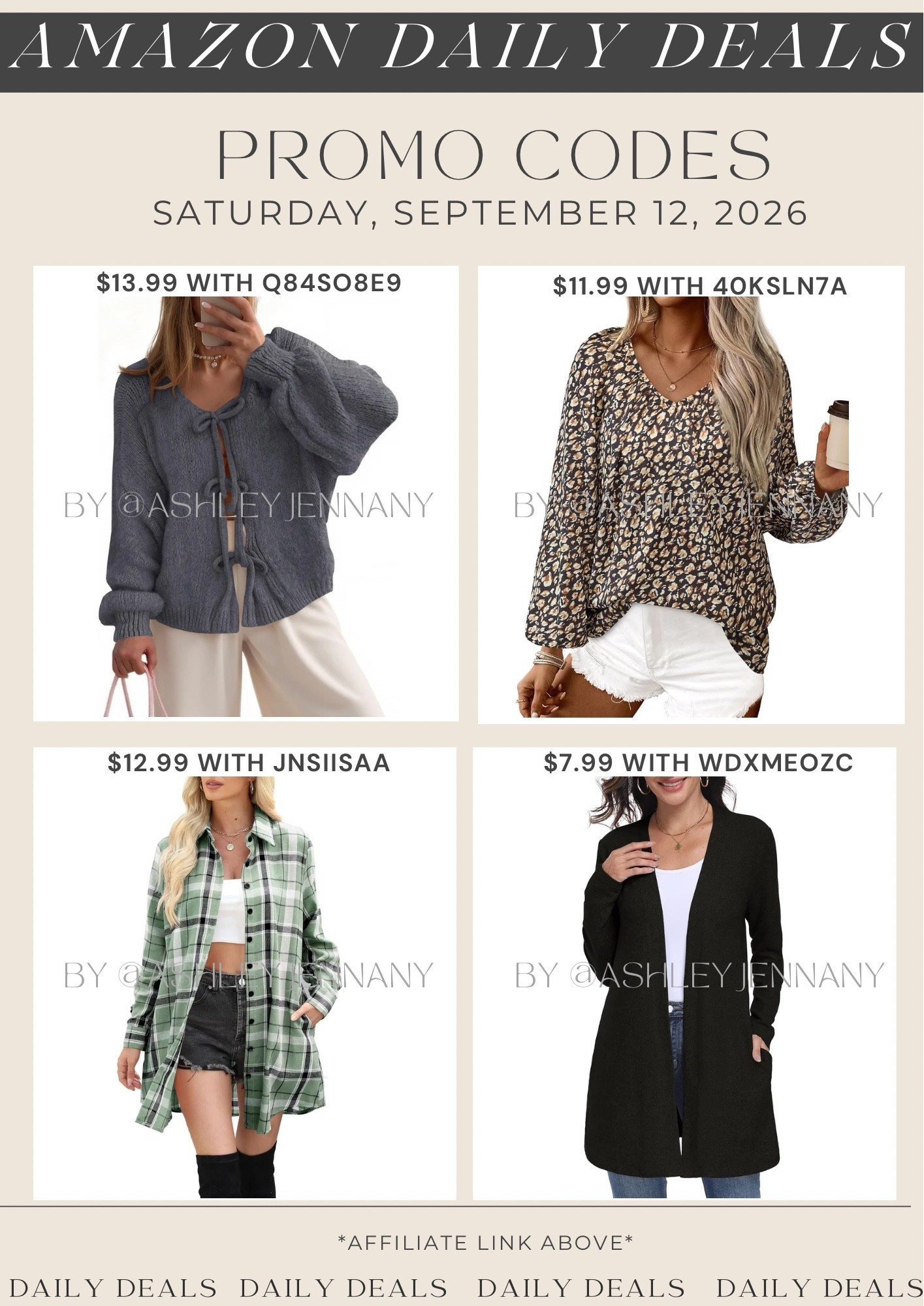 Amazon deals

#LTKMidsize #LTKSaleAlert #LTKSeasonal