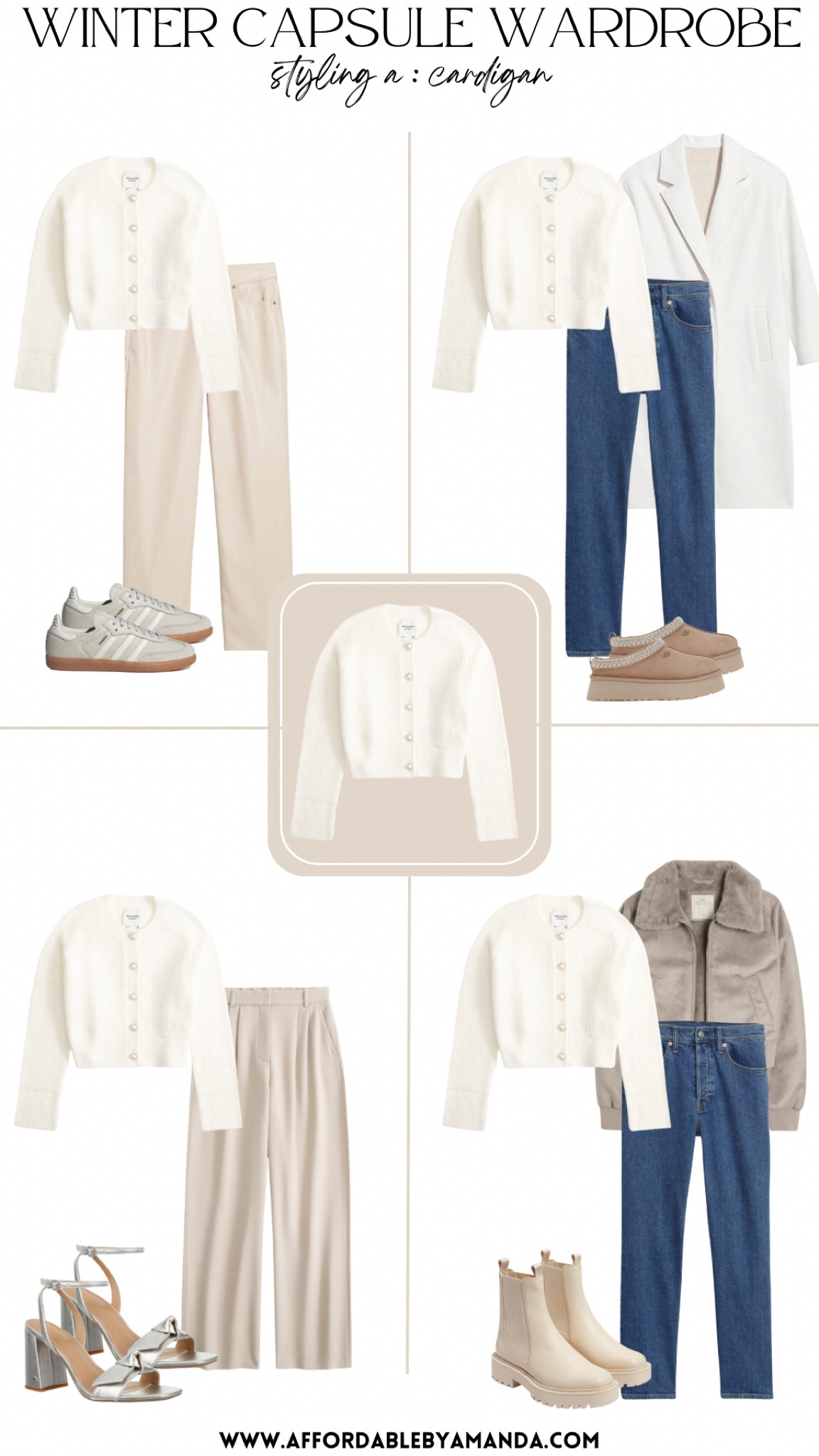 How to style a cardigan for winter 

#LTKfindsunder50 #LTKmidsize #LTKSeasonal