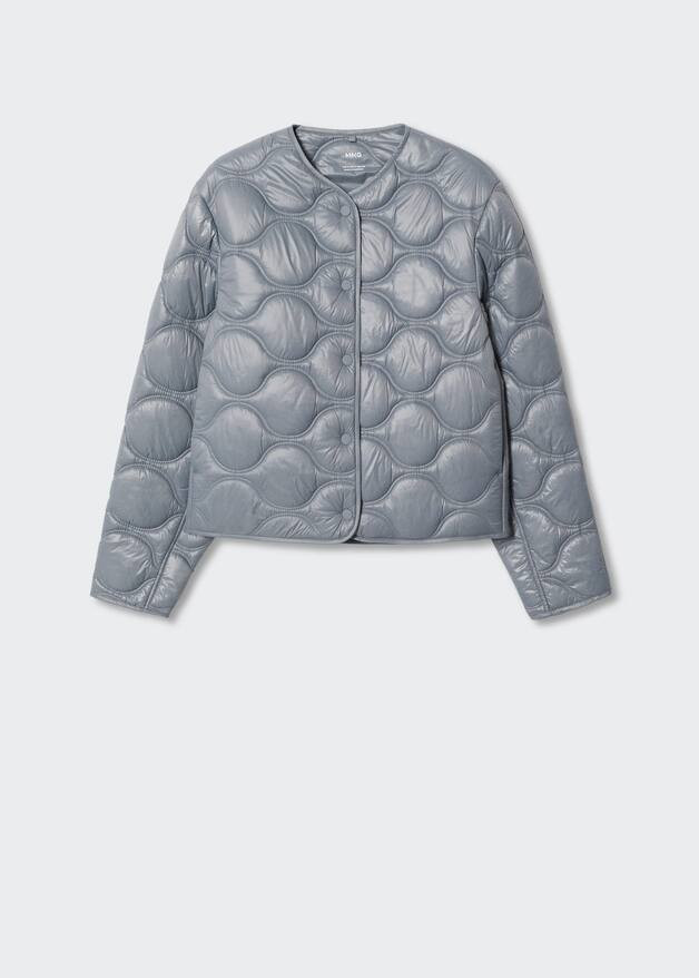 Ultralight button down jacket | MANGO (US)