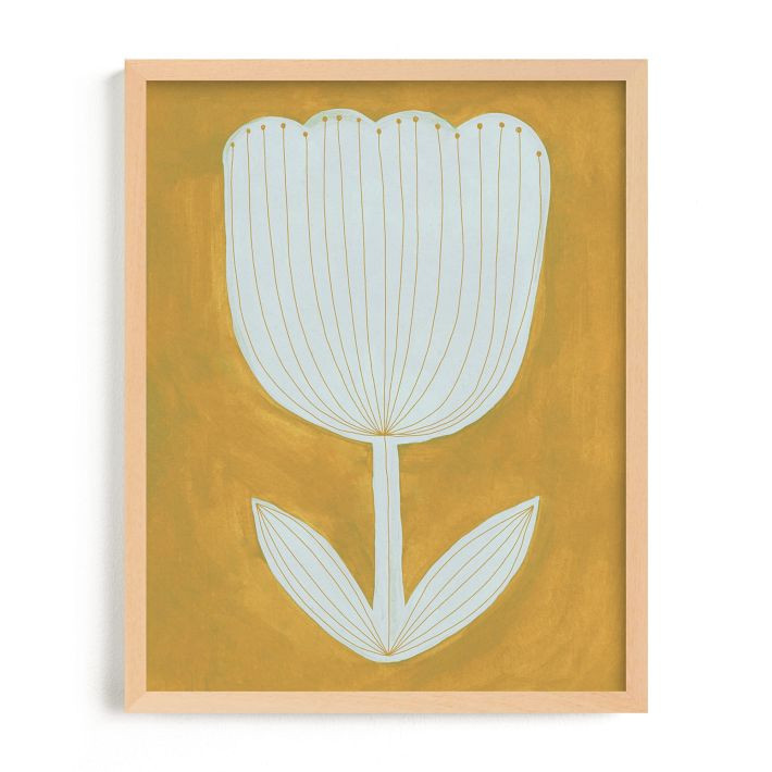 Enchanted Tulip Framed Wall Art by Minted for West Elm | West Elm (US)