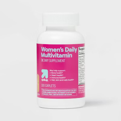 Women's Daily Multivitamin Dietary Supplement Tablets - 100ct - up&up™: NSF Certified, Soy-Free, Sodium Free | Target