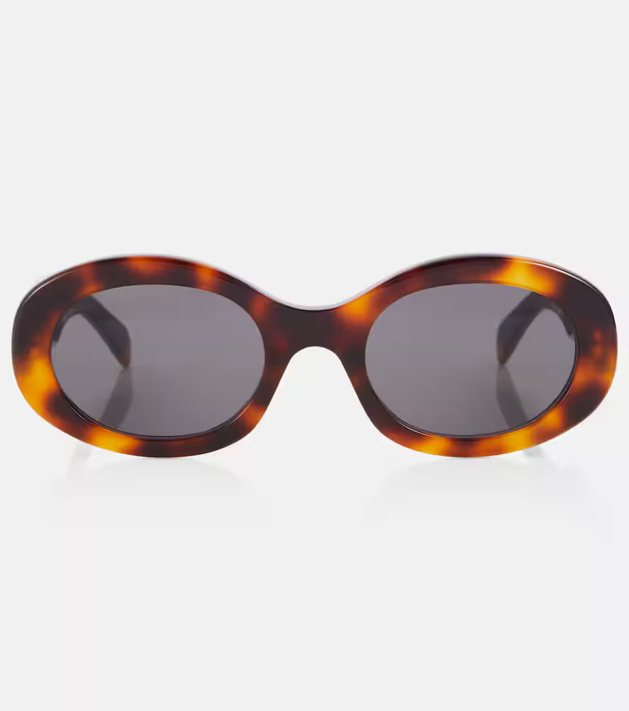 Triomphe 01 oval sunglasses | Mytheresa (UK)