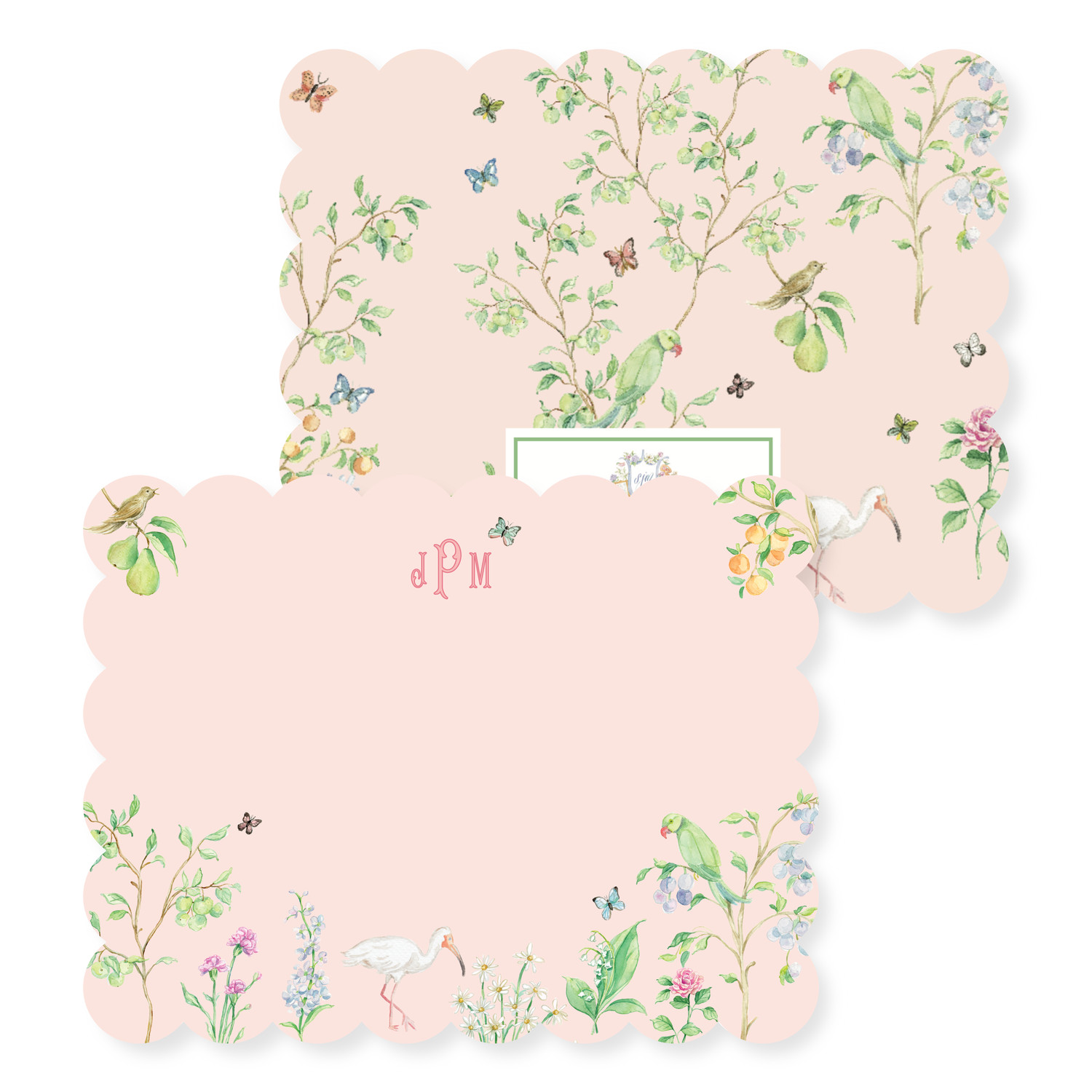 Pink Chinoiserie Personalized Stationery Set — Simply Jessica Marie | Simply Jessica Marie